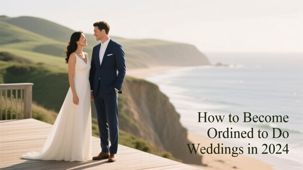 How to Become Ordained to Do Weddings (2026)