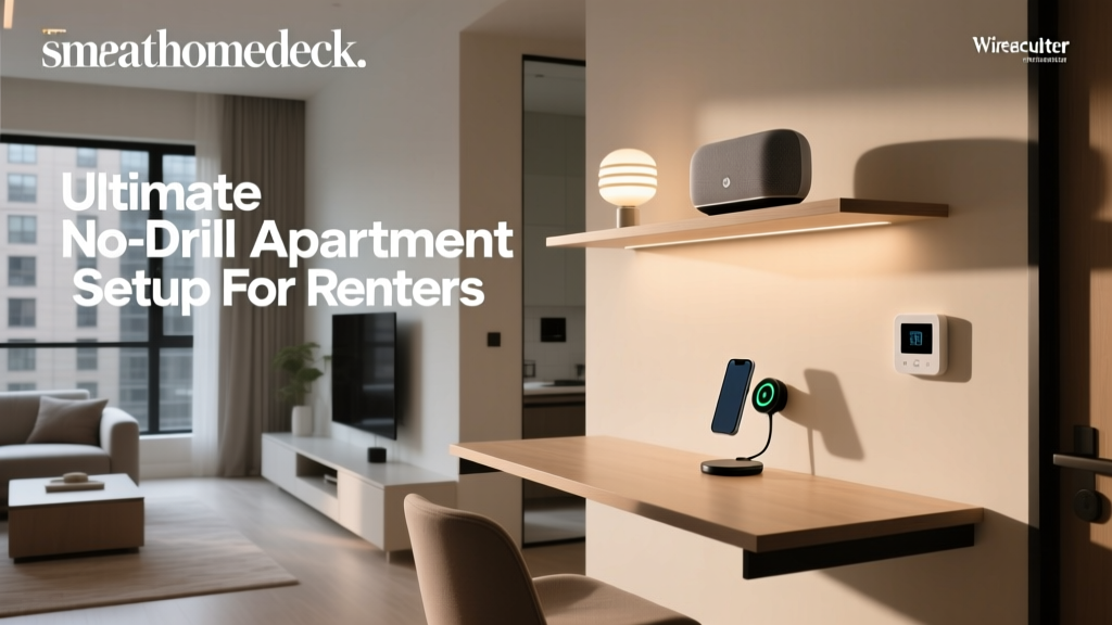 Ultimate No-Drill Smart Apartment Setup For Renters