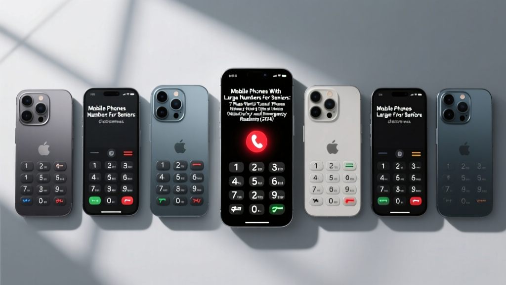 Mobile Phones With Large Numbers for Seniors: 7 Real-World Tested Phones Ranked by Button Legibility, Voice Clarity, and Emergency Readiness (2024)