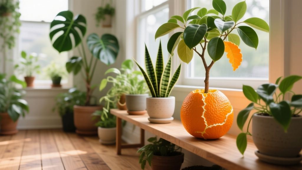 Orange Peel for Indoor Plants: What Science Says