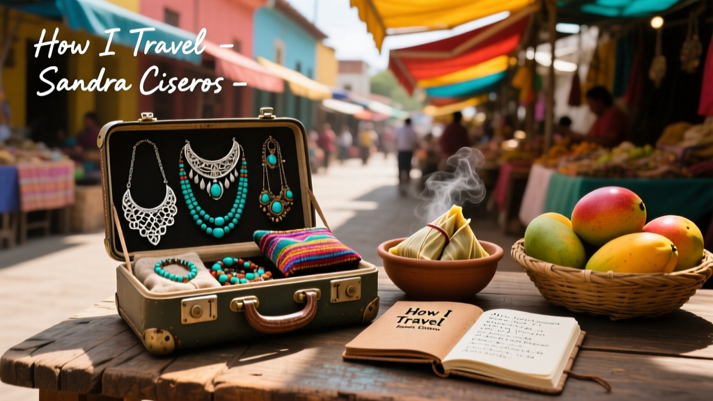How I Travel: Sandra Cisneros Packs Jewelry to Embody a Character — A Culinary Travel Writer’s Close Reading