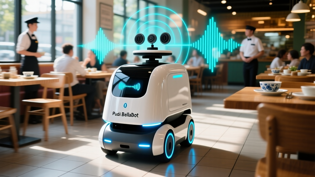 BellaBot Delivery Robot Audio Guide: Optimizing Voice UI and Acoustics