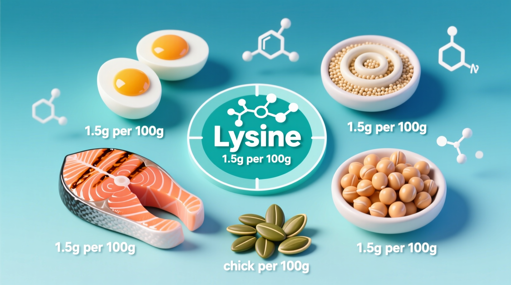 what foods have lysine