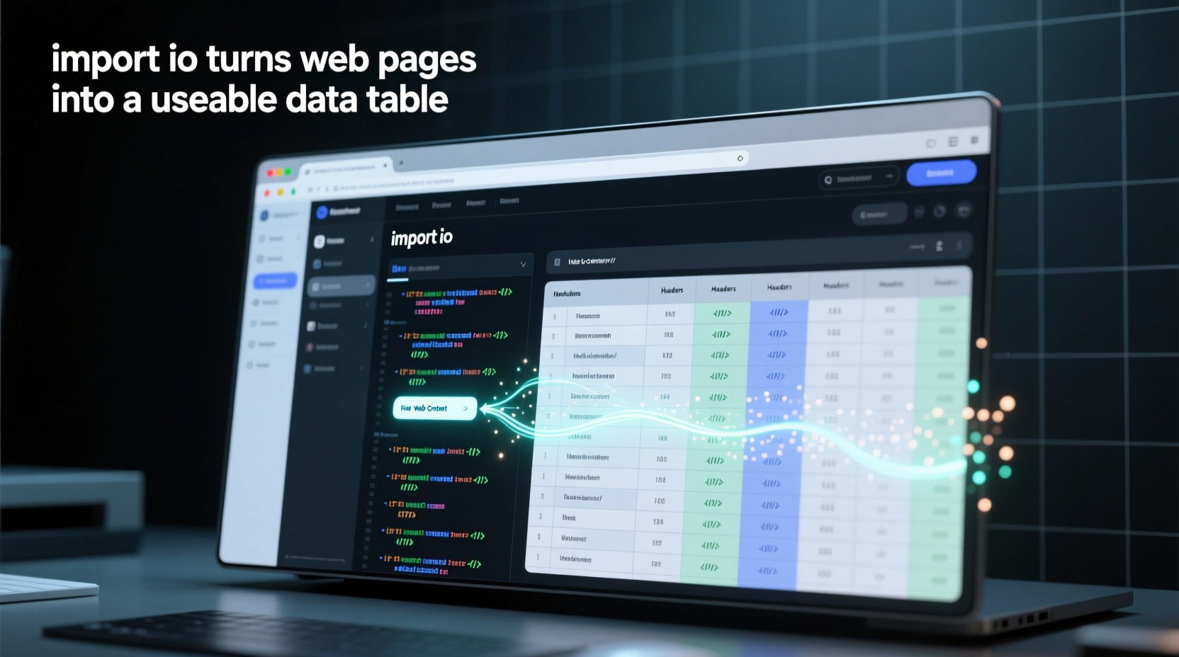 import io turns web pages into a useable data table