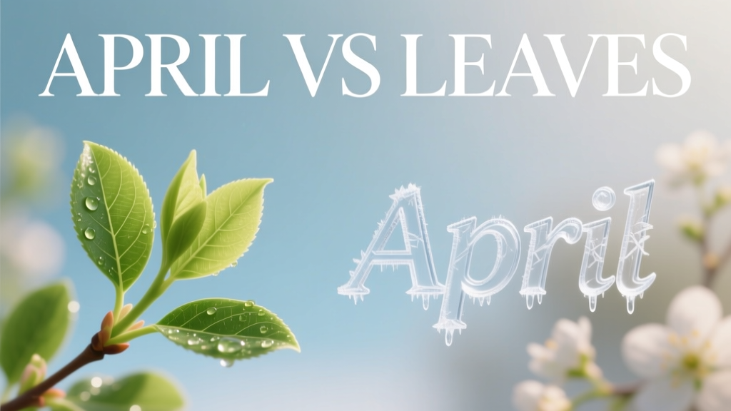 April vs Leaves: Understanding Seasonal Leaf Dynamics, Plant Physiology, and Urban Greening Realities