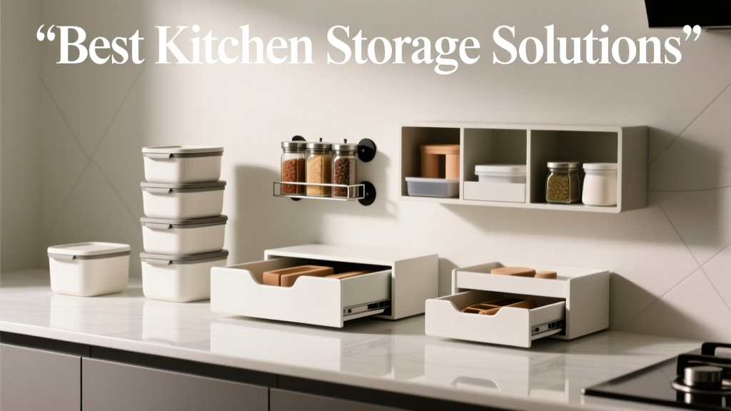 Best Storage Solutions for Kitchen: Practical, Space-Saving Systems That Actually Work