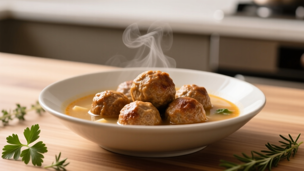 Italian Wedding Soup Meatballs: Tender in 5 Minutes
