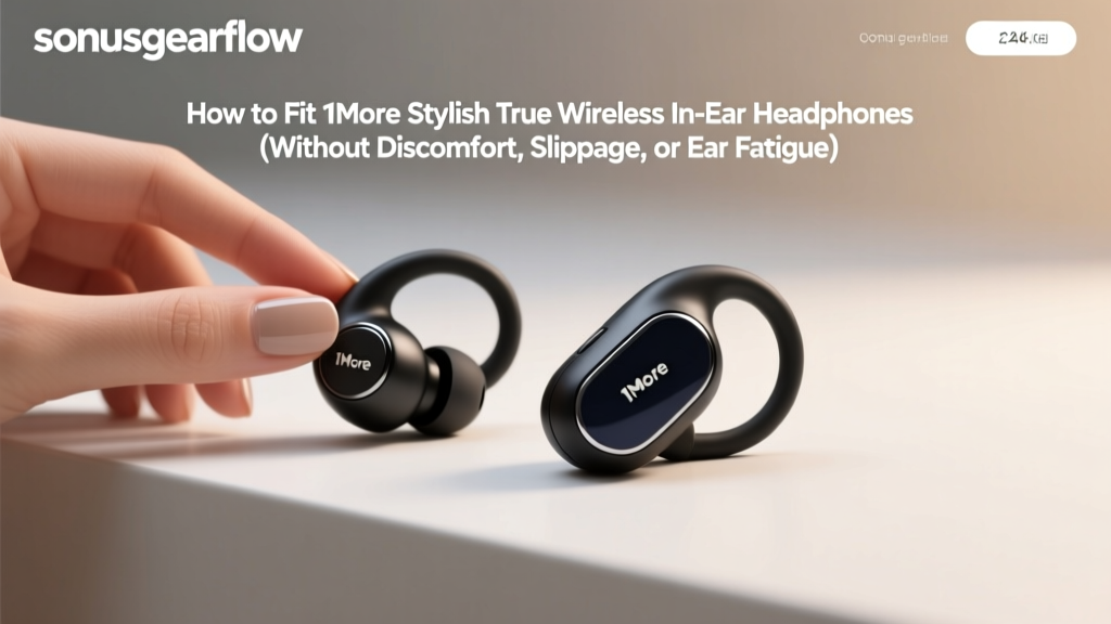 How to Fit 1More Stylish TWS Earbuds (2026)