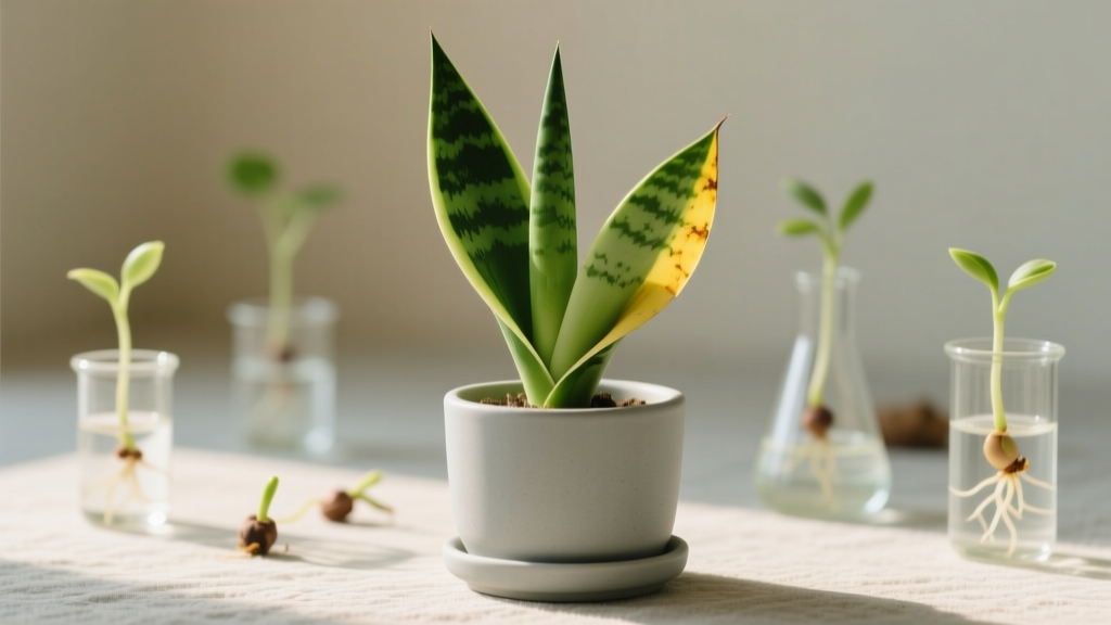 Can You Propagate Snake Plant With Yellow Leaves?