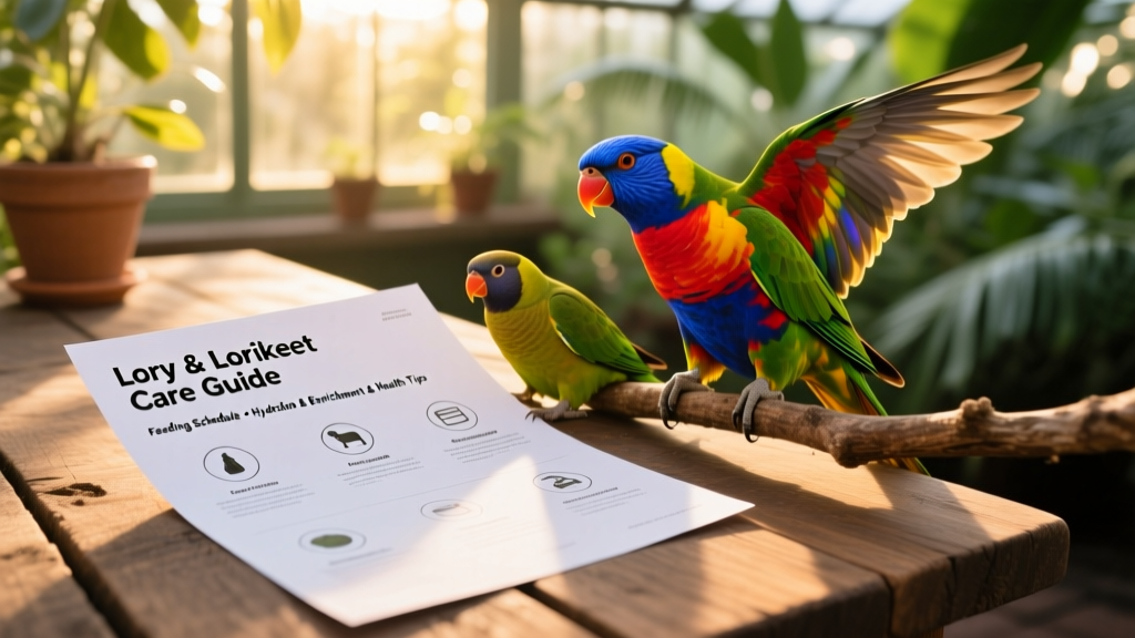 Lory and Lorikeet Care Sheet