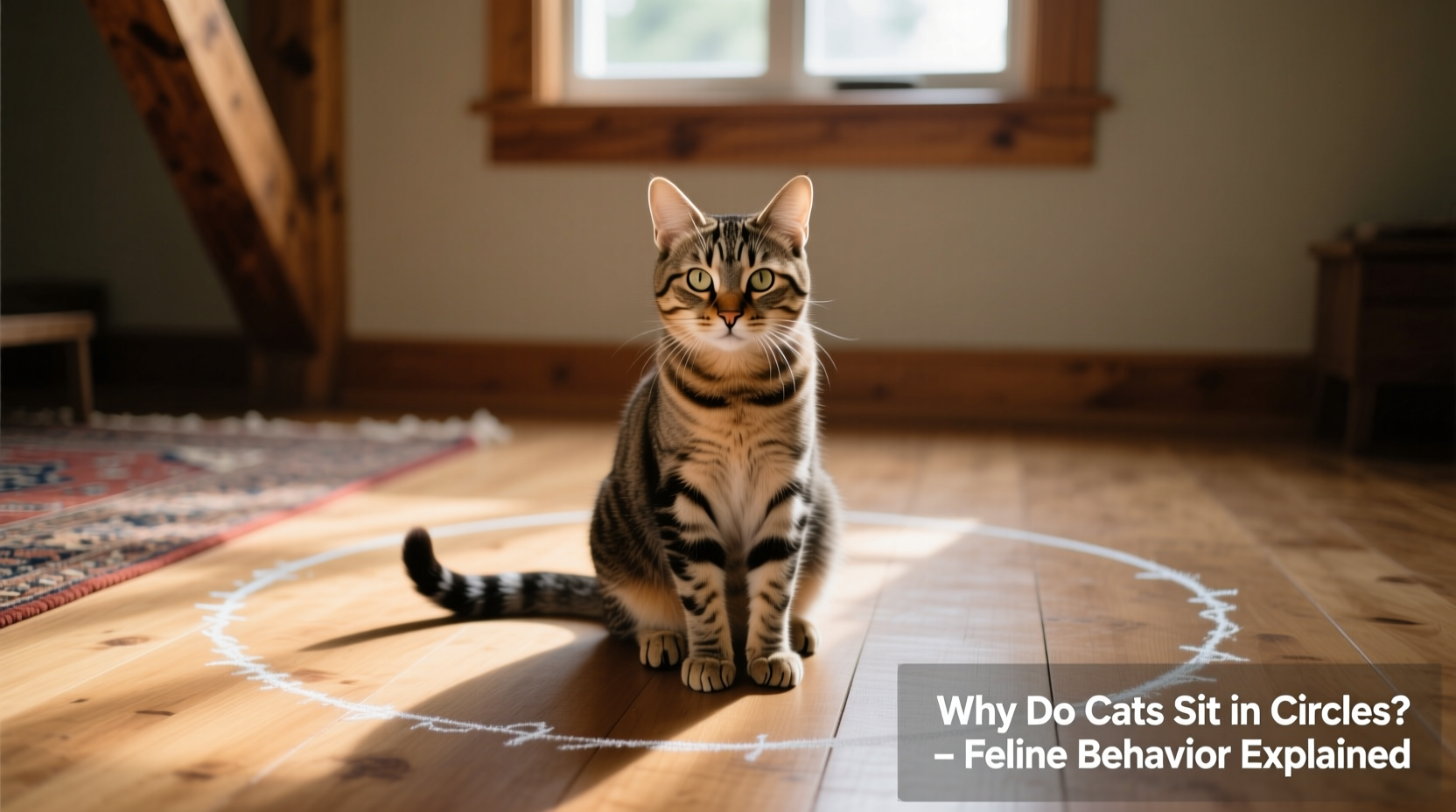 why do cats sit in circles even imaginary ones feline behavior explained