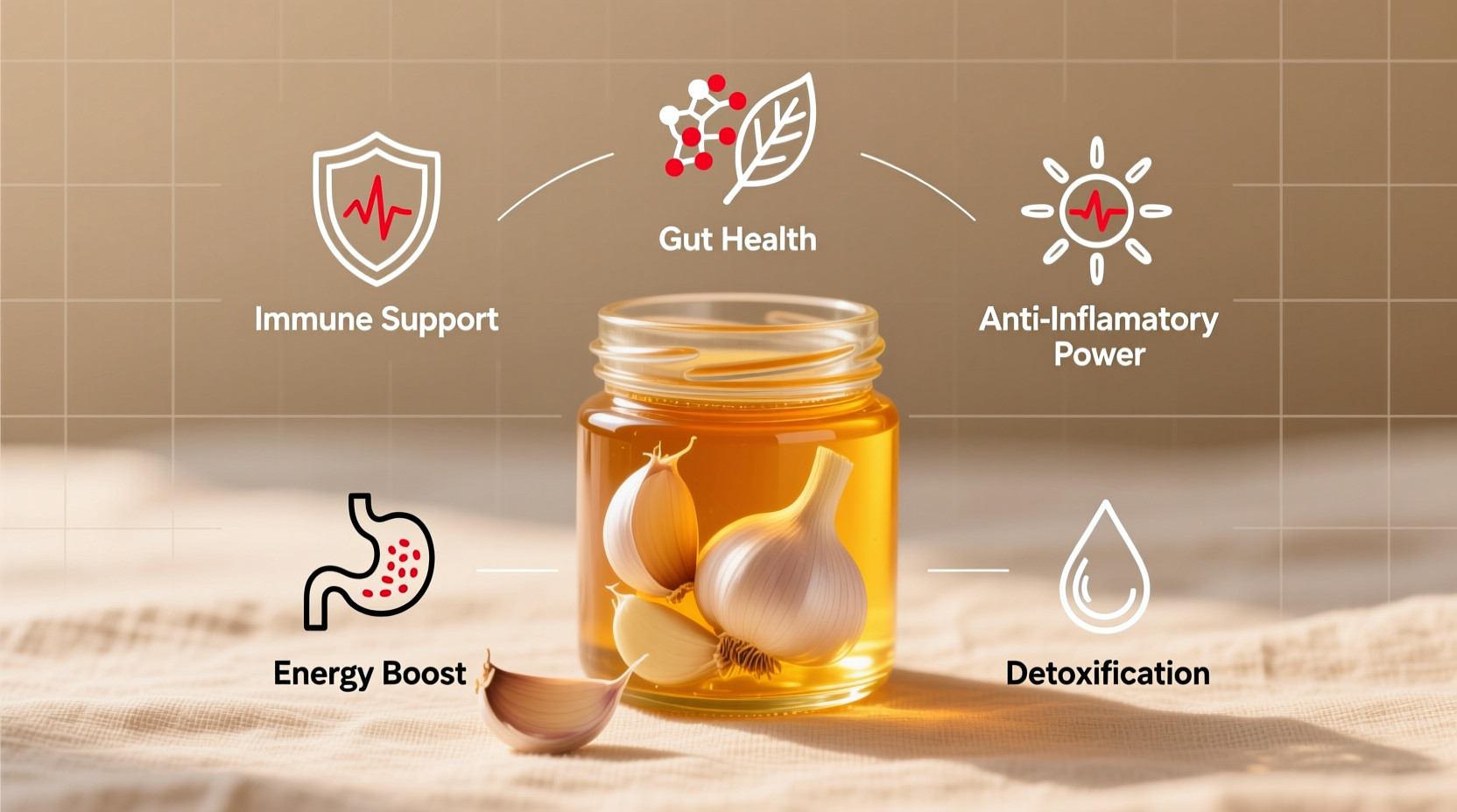 Fermented Garlic Honey Benefits: Science-Backed Health Effects