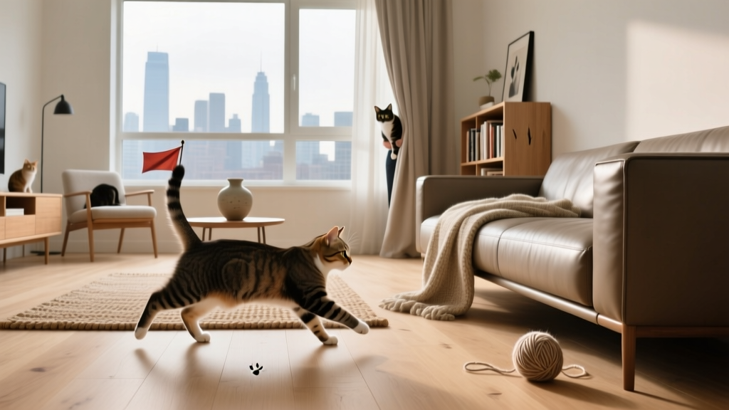 Apartment Cat Behavior: What’s Normal vs. Red Flag