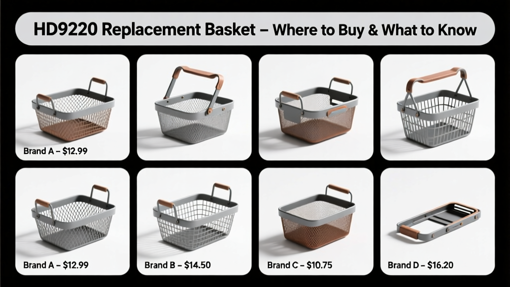 HD9220 Replacement Basket: Where to Buy & What to Know