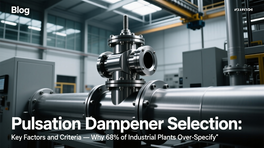 Pulsation Dampener Selection: Avoid $23K/Year Waste