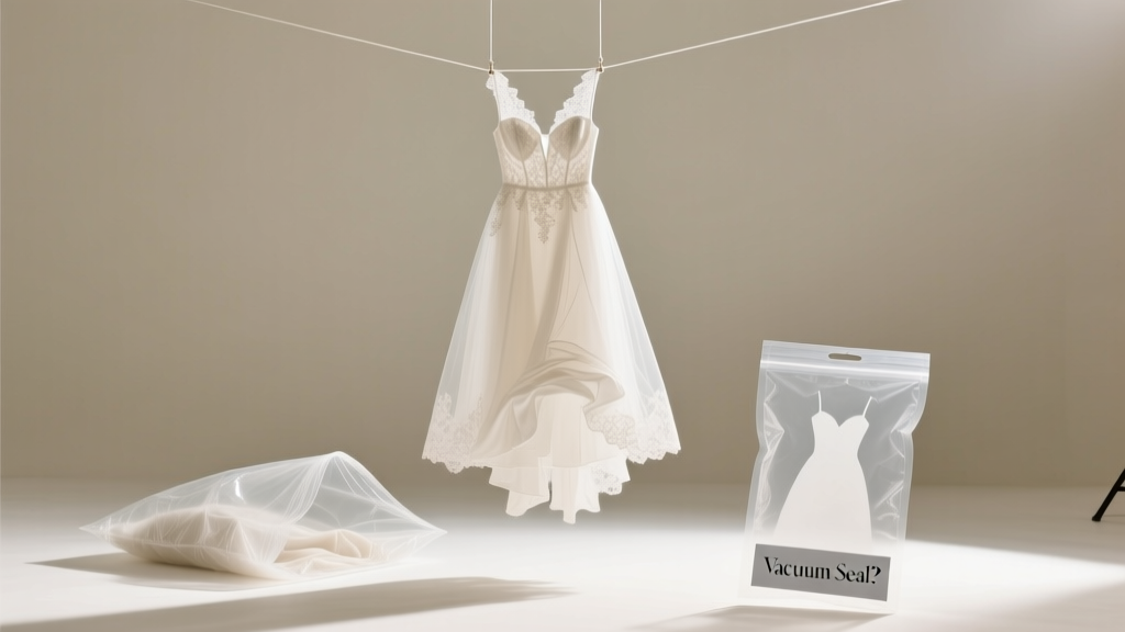 Why Vacuum Sealing Harms Wedding Dresses