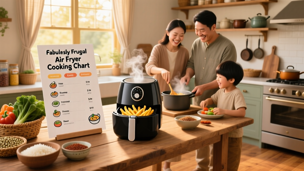 Fabulessly Frugal Air Fryer Cooking Chart: Where to Find It