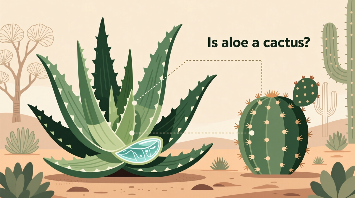 Is Aloe a Cactus? NoHere's the Botanical Truth & Care Guide