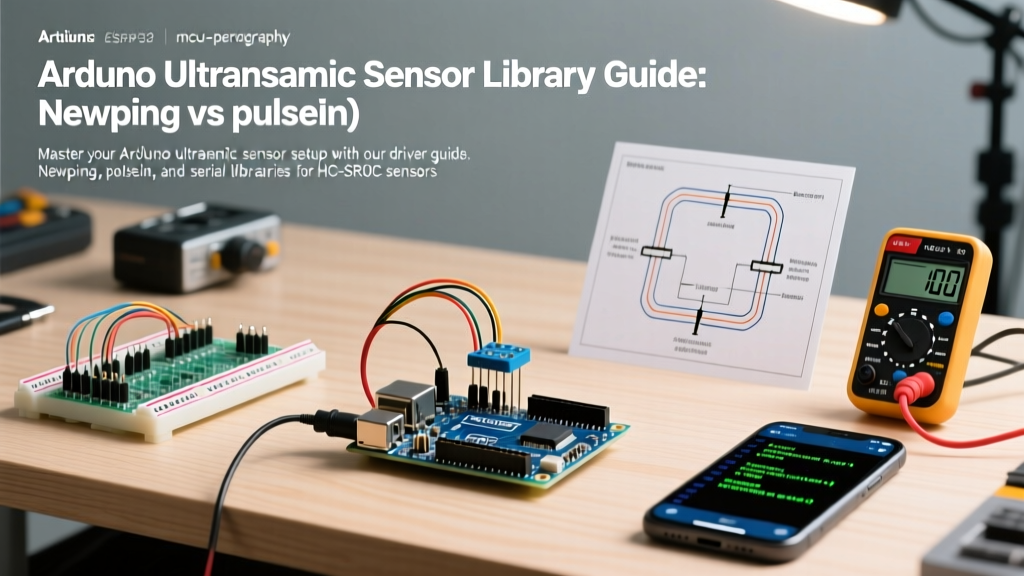 Arduino Ultrasonic Sensor Library Guide: NewPing vs pulseIn