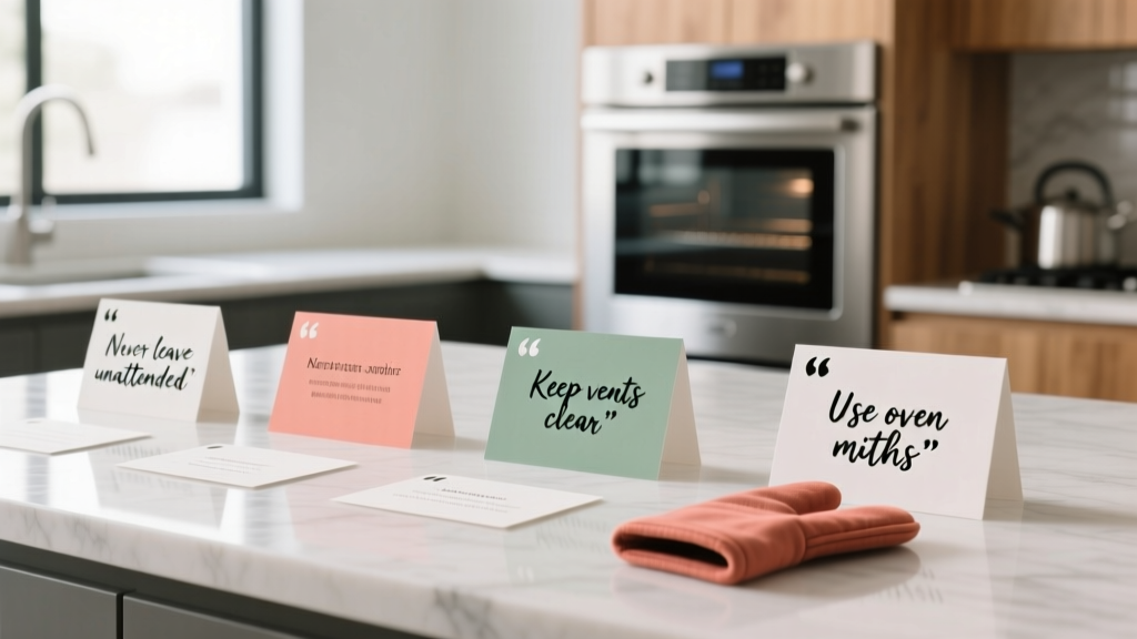 Convection Oven Safety Tips: Evidence-Based Practices for Home and Clinical Kitchen Use