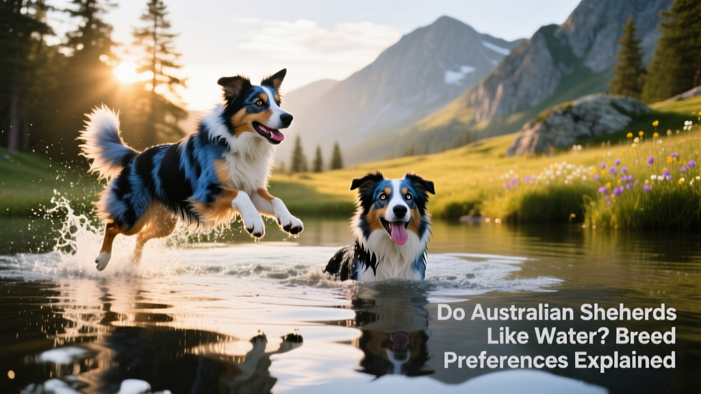 Do Australian Shepherds Like Water? Breed Preferences Explained
