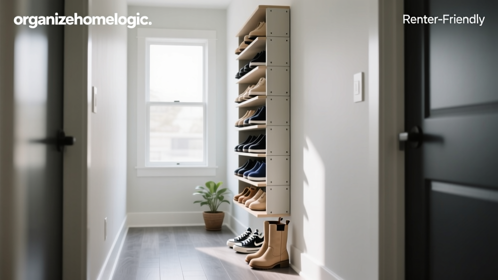 Best Shoe Storage for Small Hallways (Renter-Friendly)