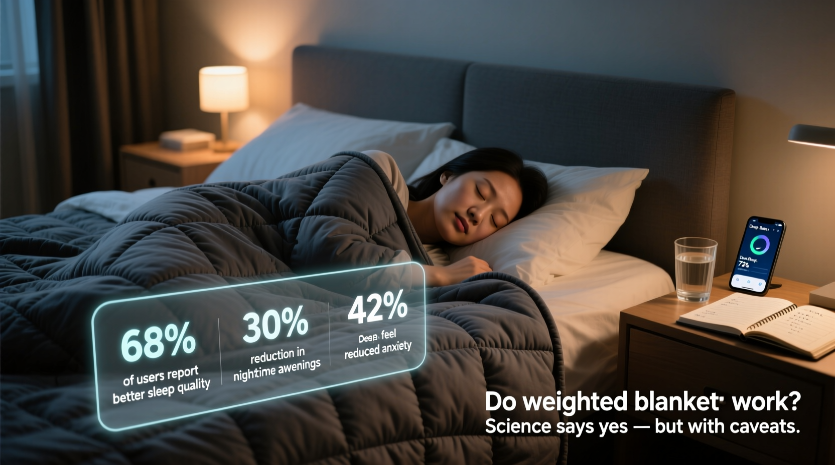 why are weighted blankets suddenly everywhere and do they actually improve sleep