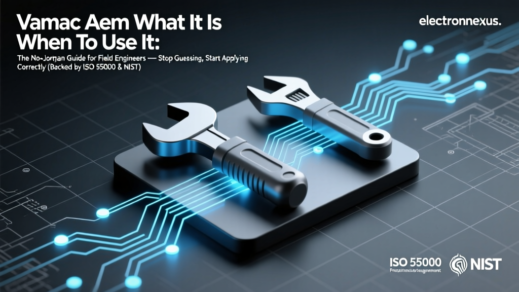 Vamac Aem What It Is When To Use It: The No-Jargon Guide for Field Engineers — Stop Guessing, Start Applying Correctly (Backed by ISO 55000 & NIST)