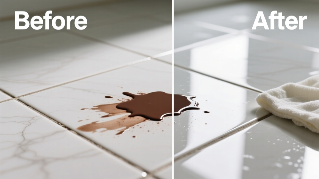 How to Remove Chocolate from Tile Floors Safely