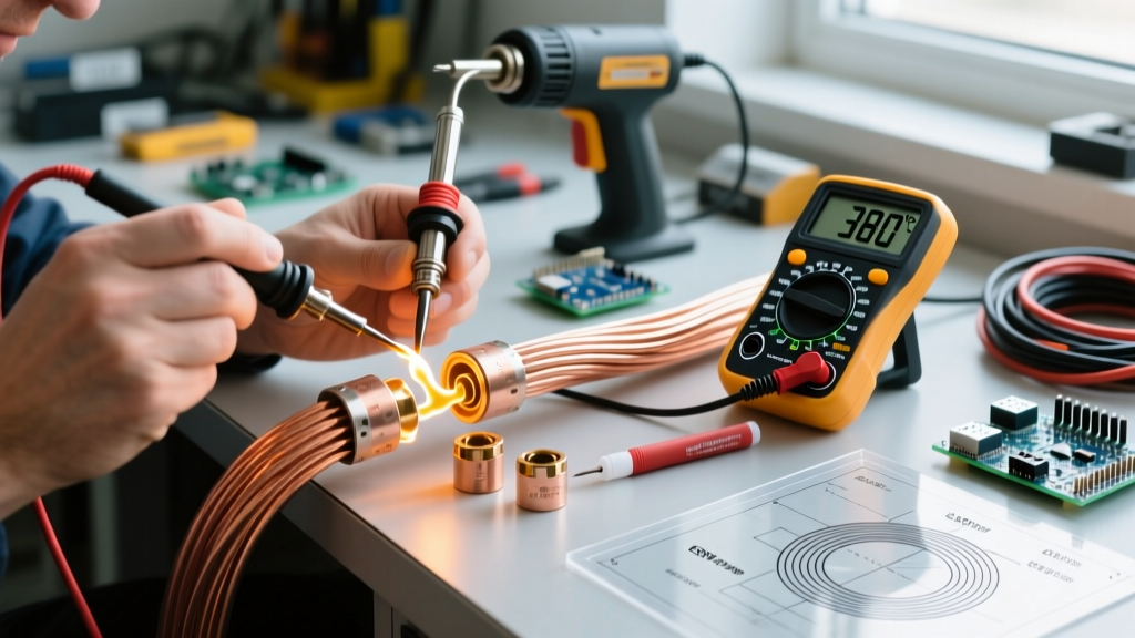 Safety Best Practices for Soldering Lugs on High-Current Wiring