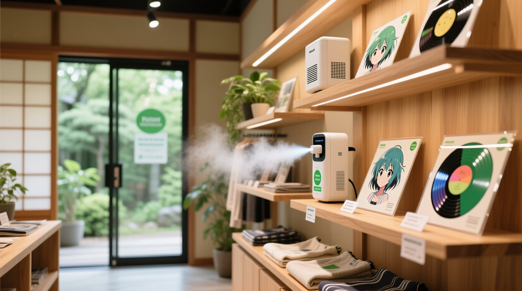 eco friendly cleaning tips for anime merch shelves