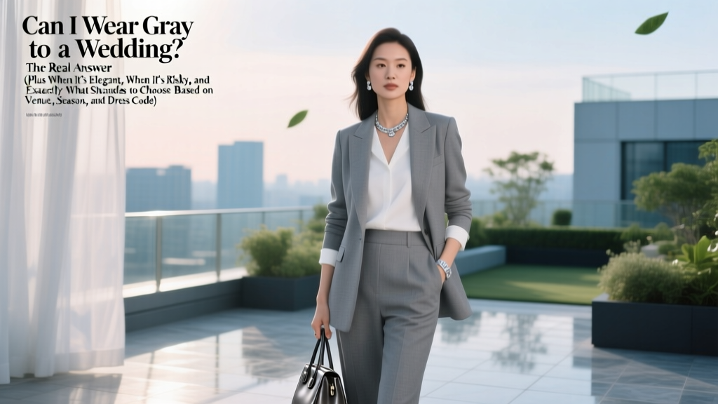 Can You Wear Gray to a Wedding? (2026)