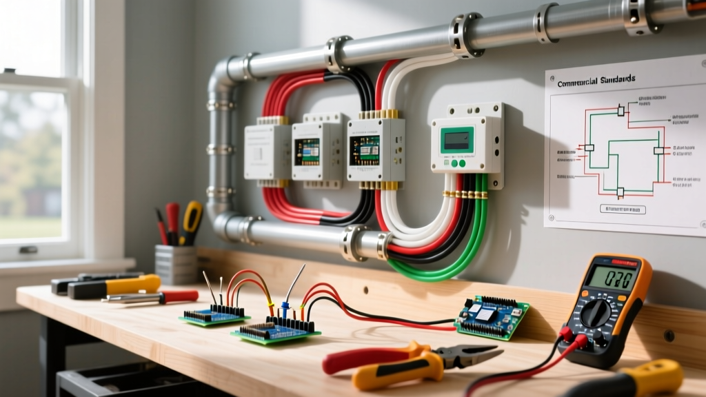 Applying Commercial Standards to Electrical Wiring in a House