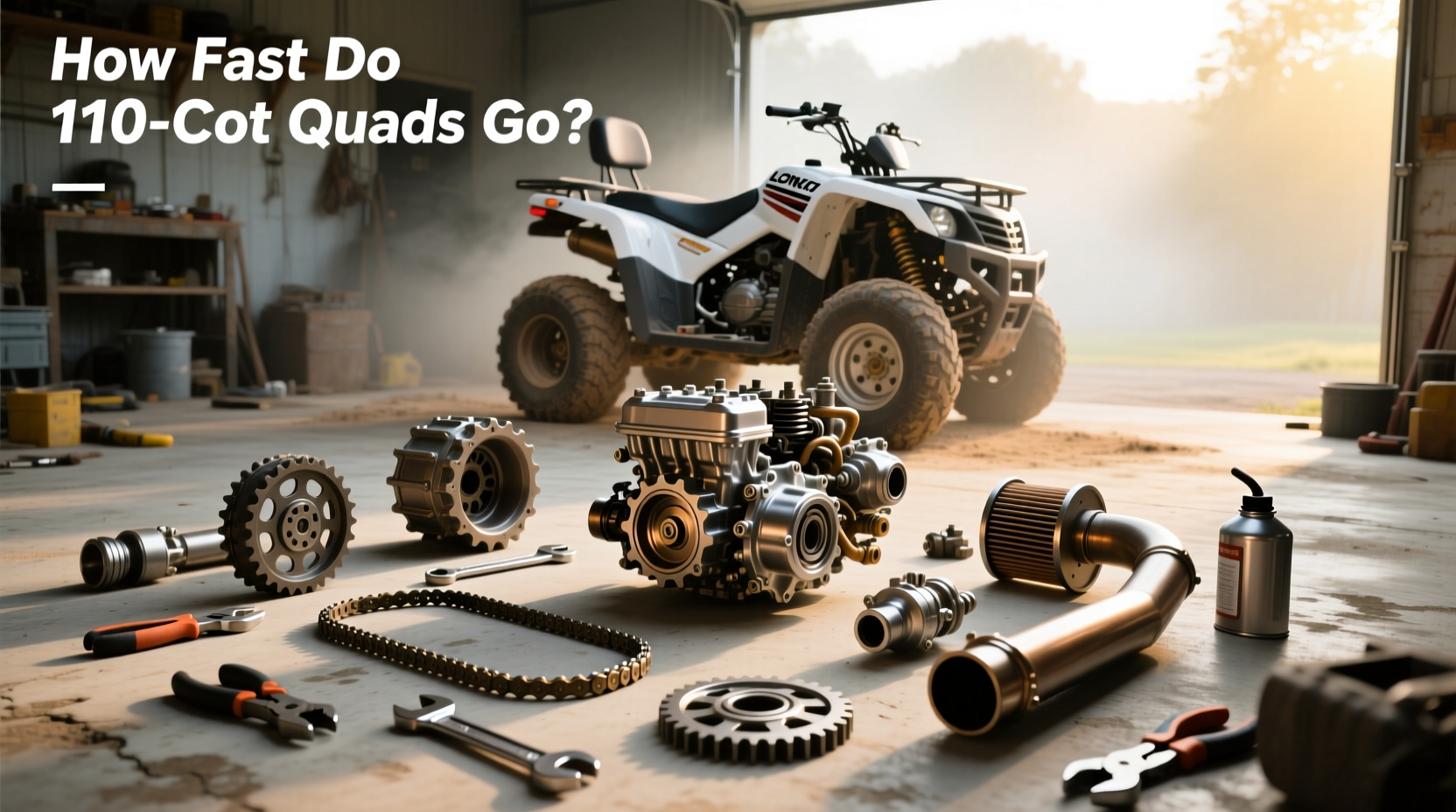 How to Choose Loncin 110cc ATV Parts, How Fast Do 110cc Quads Go? Guide