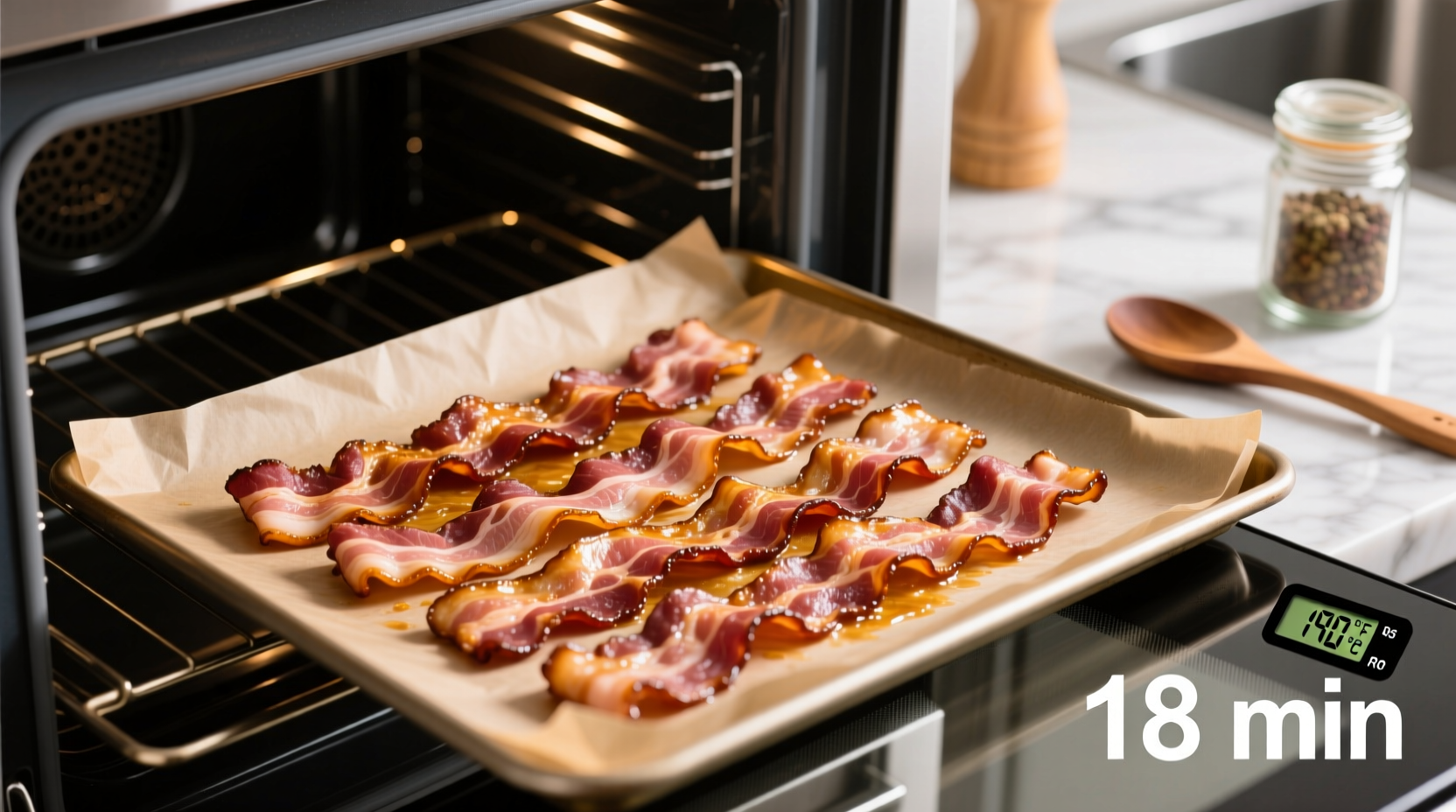 how to cook crispy bacon in the oven