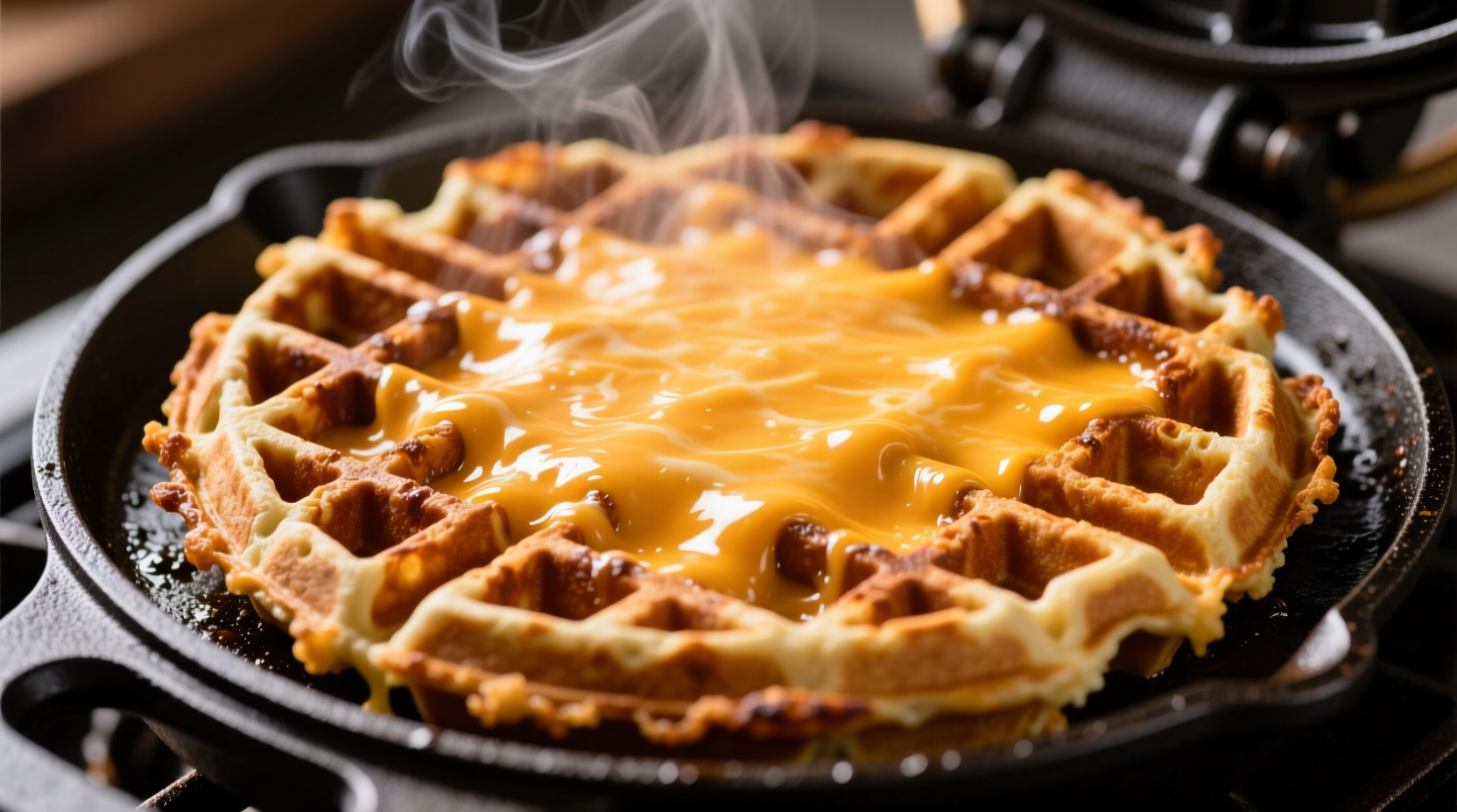 how to waffle iron fried cheese queso frito recipe