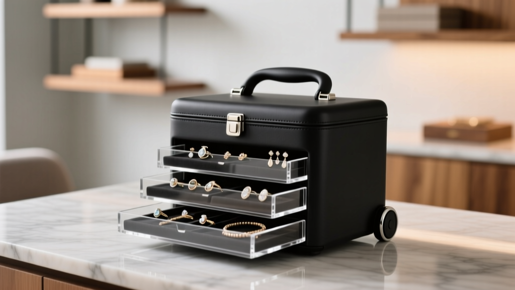 Where to Buy a Rolling Jewelry Case with Trays