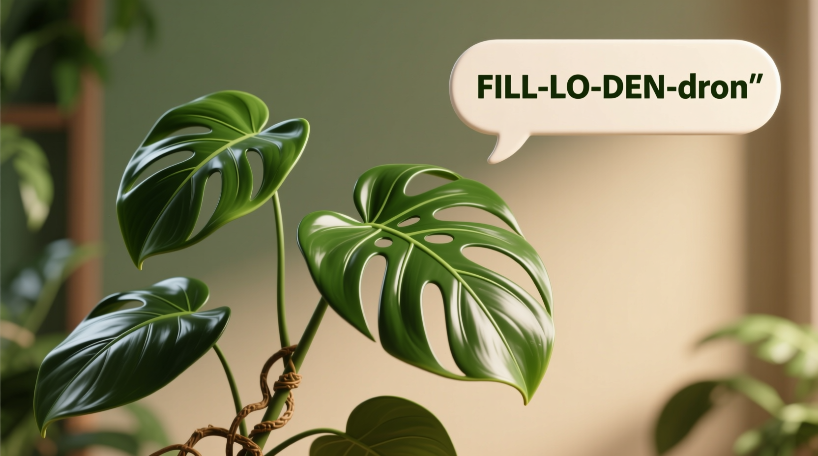 Pronounce Philodendron Right | TheHomeSprouts