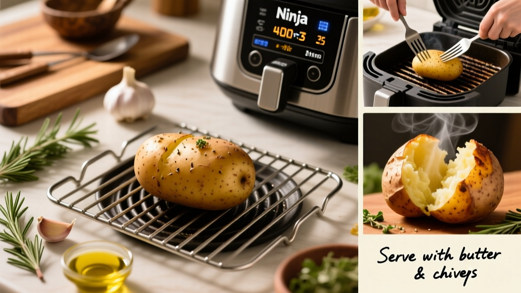How to Cook a Baked Potato on Ninja Foodi Grill