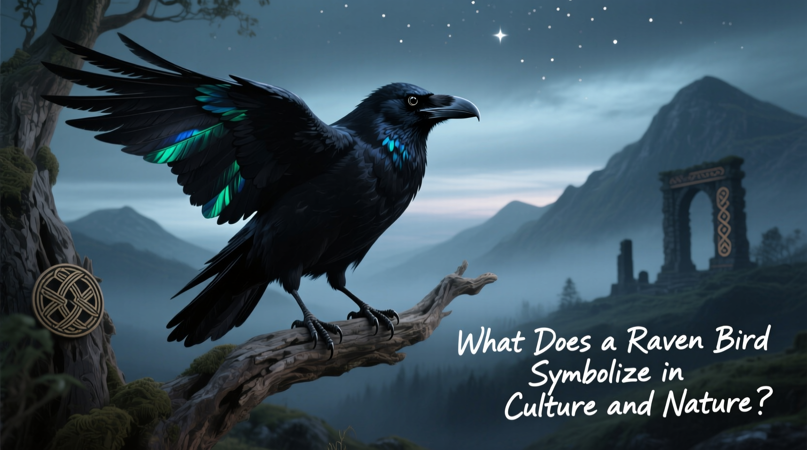 what does a raven bird symbolize