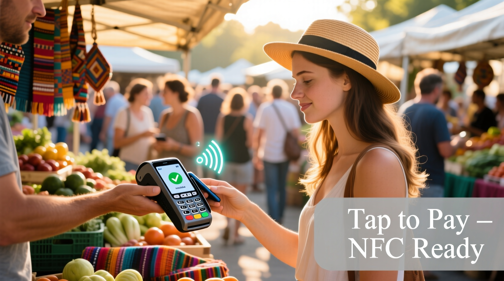 NFC vs QR Code at Farmers Markets