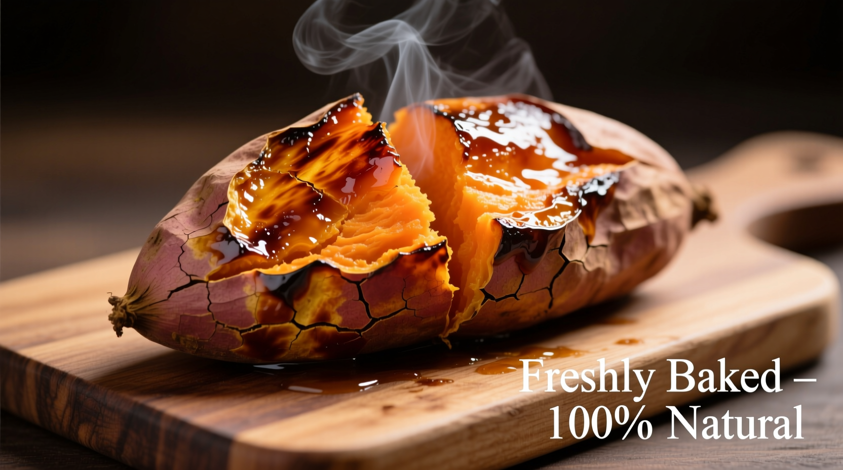 Perfectly roasted sweet potatoes with caramelized edges