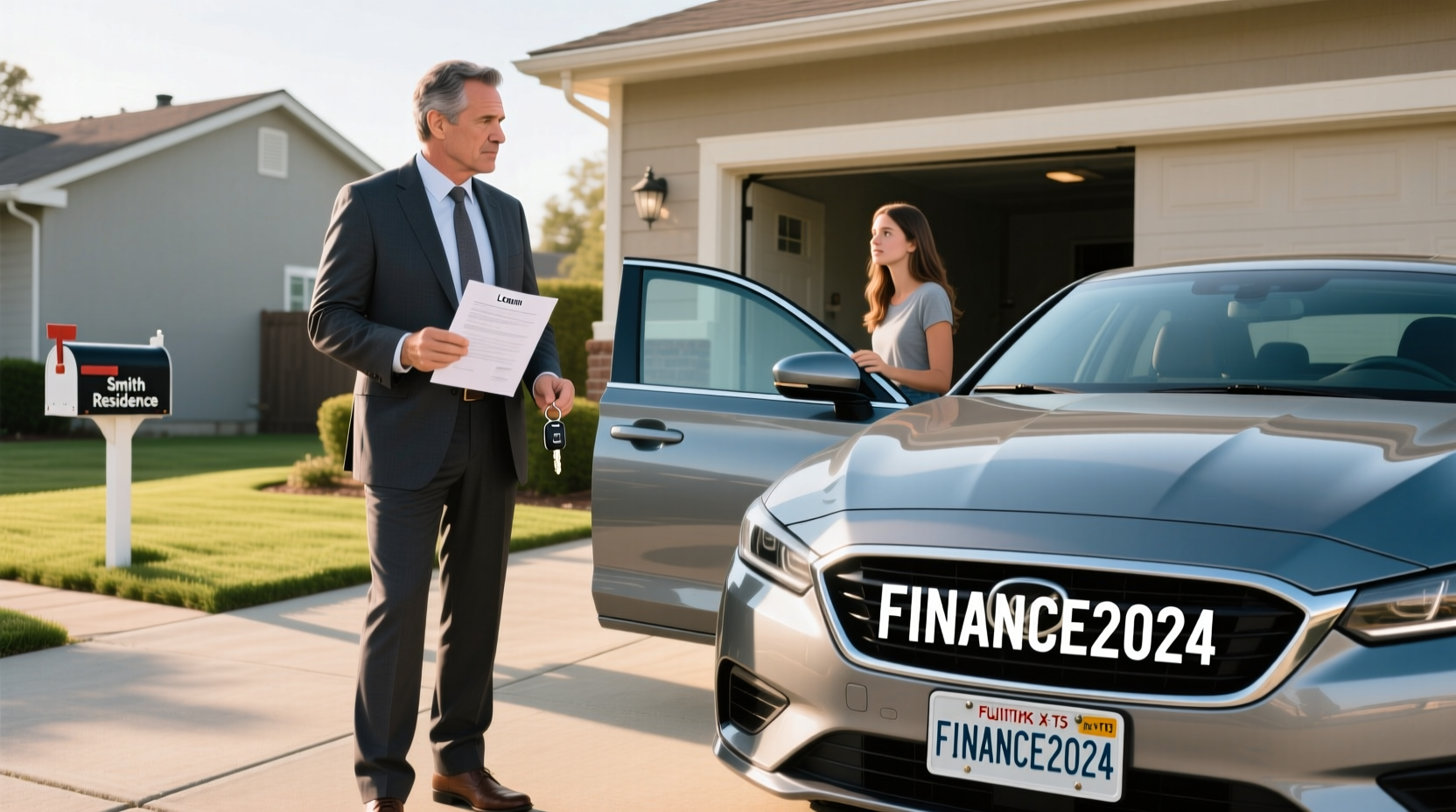 can i finance a car for someone else to drive