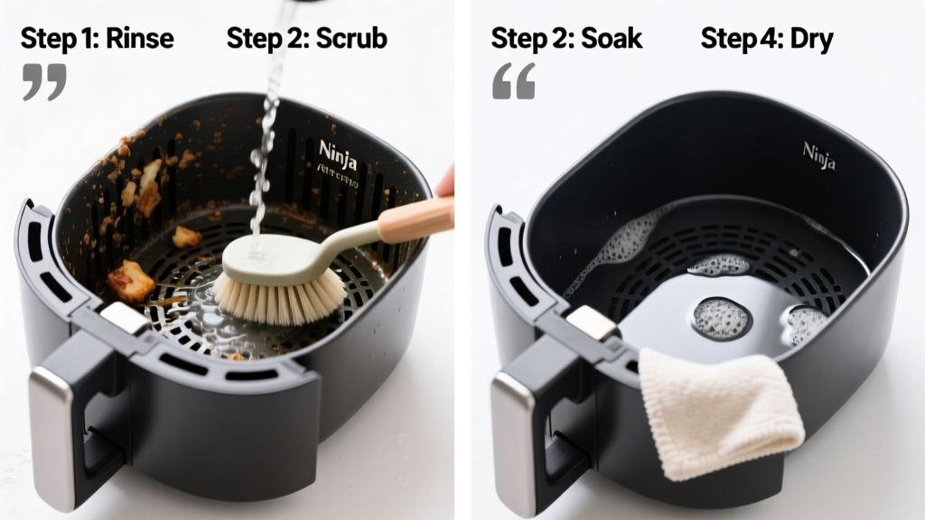 How to Clean a Ninja Air Fryer Basket (Step-by-Step)