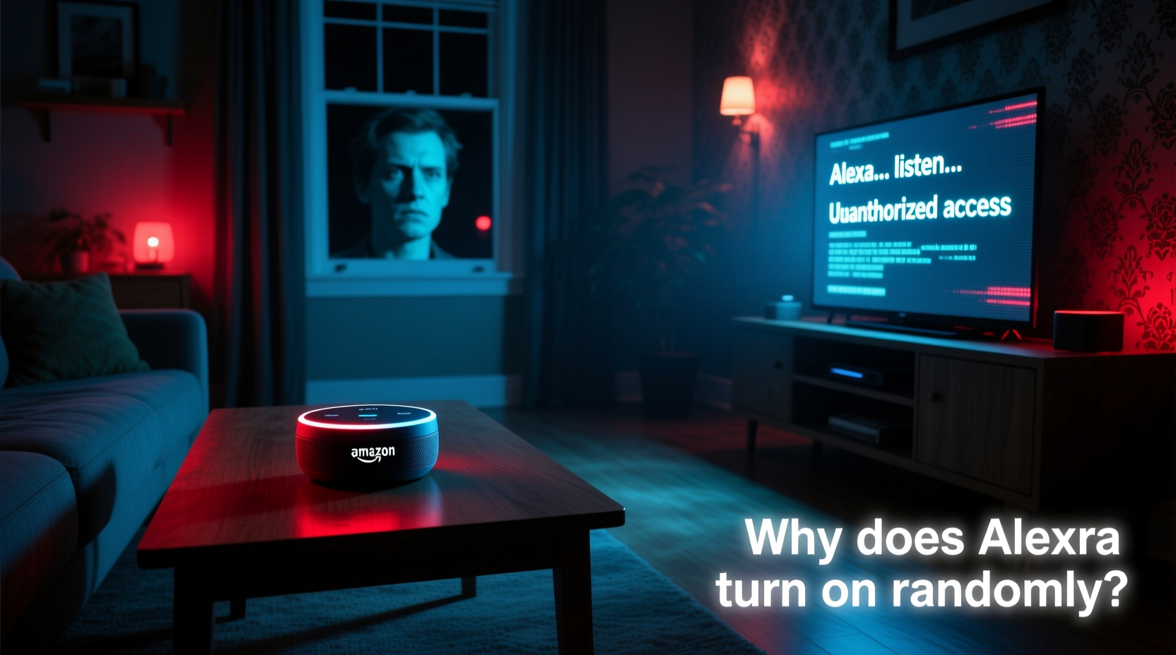 why does my alexa turn on randomly troubleshooting spooky behavior