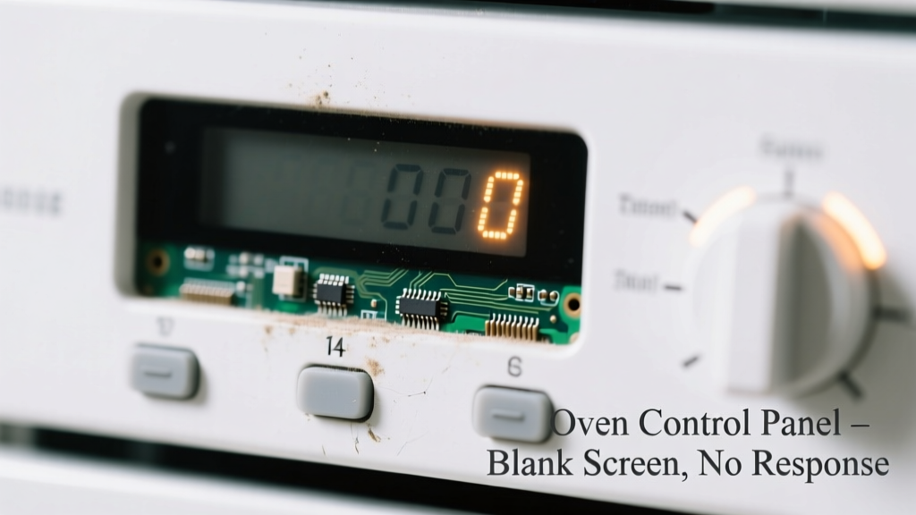 Oven Control Panel Blank Not Working at All: Quick Diagnosis