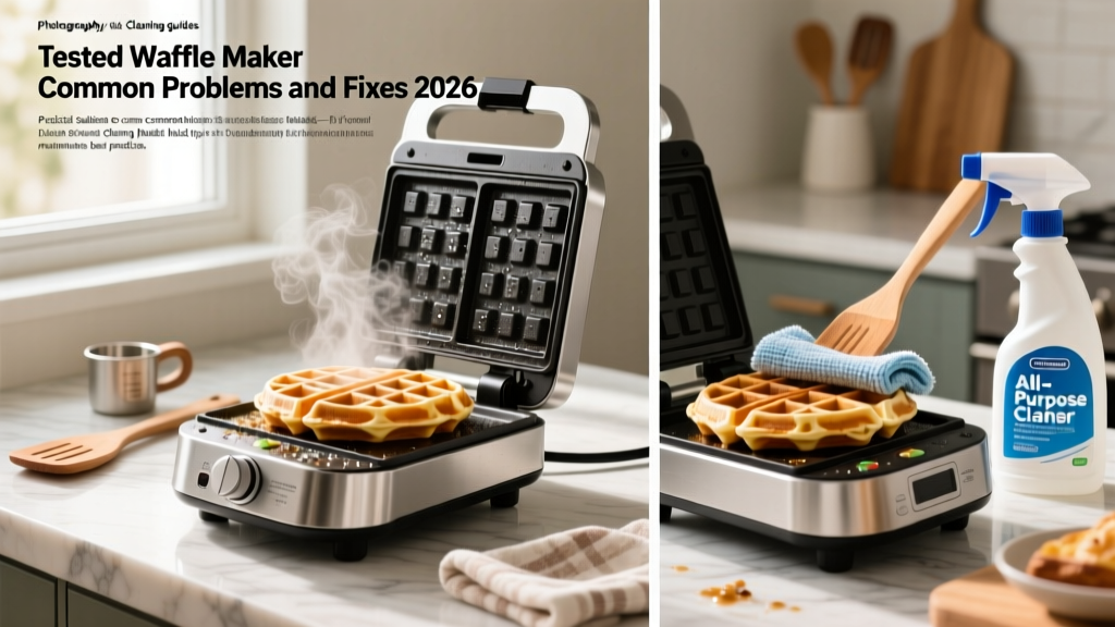 Tested Waffle Maker Common Problems and Fixes 2026