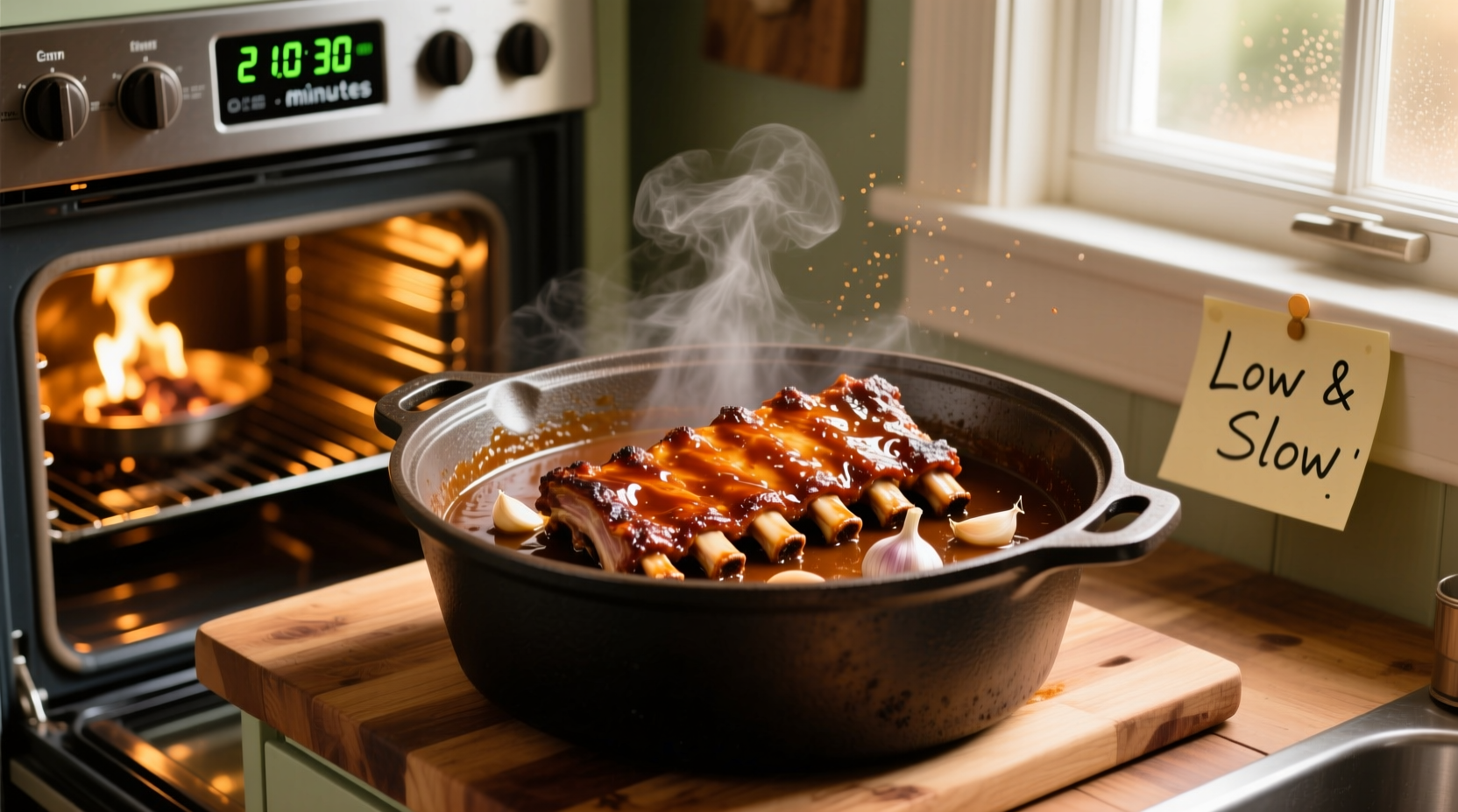 how long to cook country ribs in oven