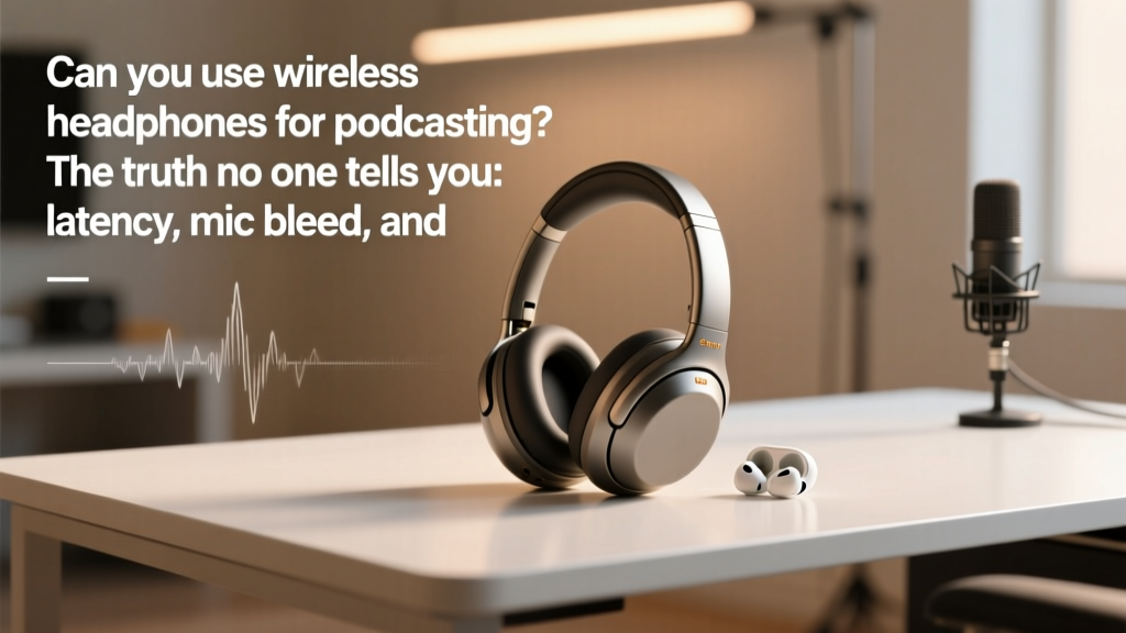 Wireless Headphones for Podcasting: Truth & Top 3 (2026)