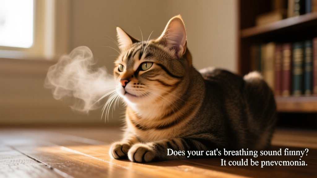 Does Your Cat's Breathing Sound Funny? It Could Be Pneumonia